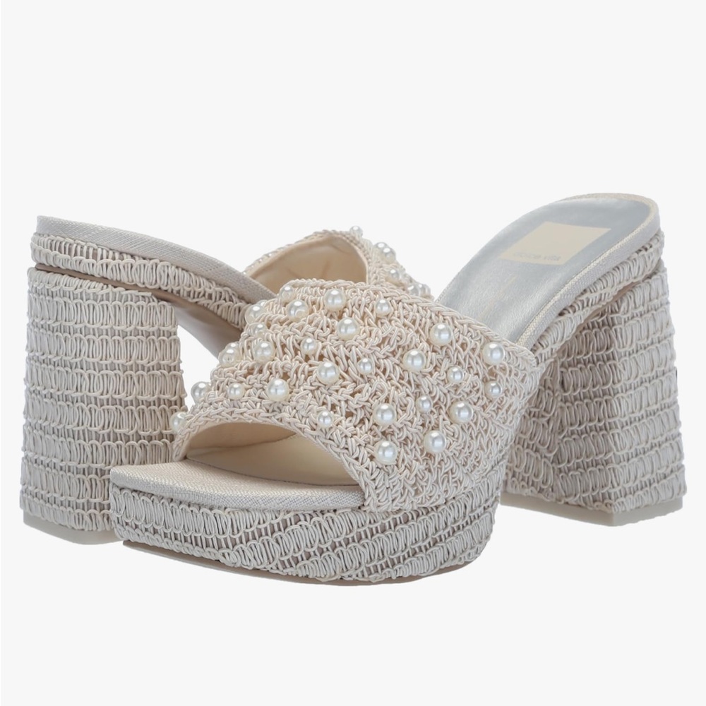 Dolce Vita Women's Abeni Pearl Heeled Sandal